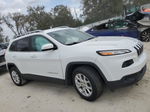 2016 Jeep Cherokee Latitude White vin: 1C4PJLCB0GW288071