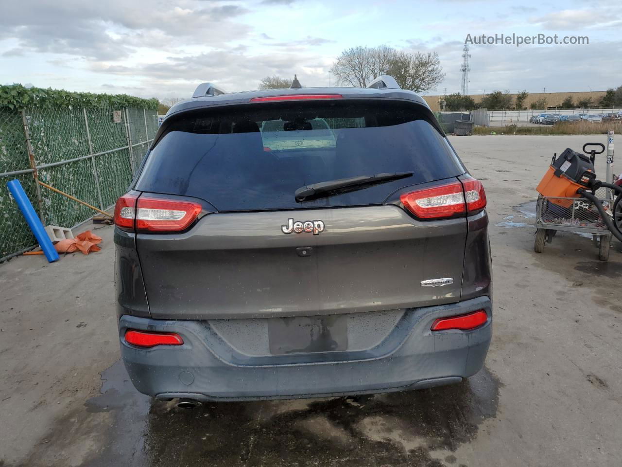 2016 Jeep Cherokee Latitude Charcoal vin: 1C4PJLCB0GW325281