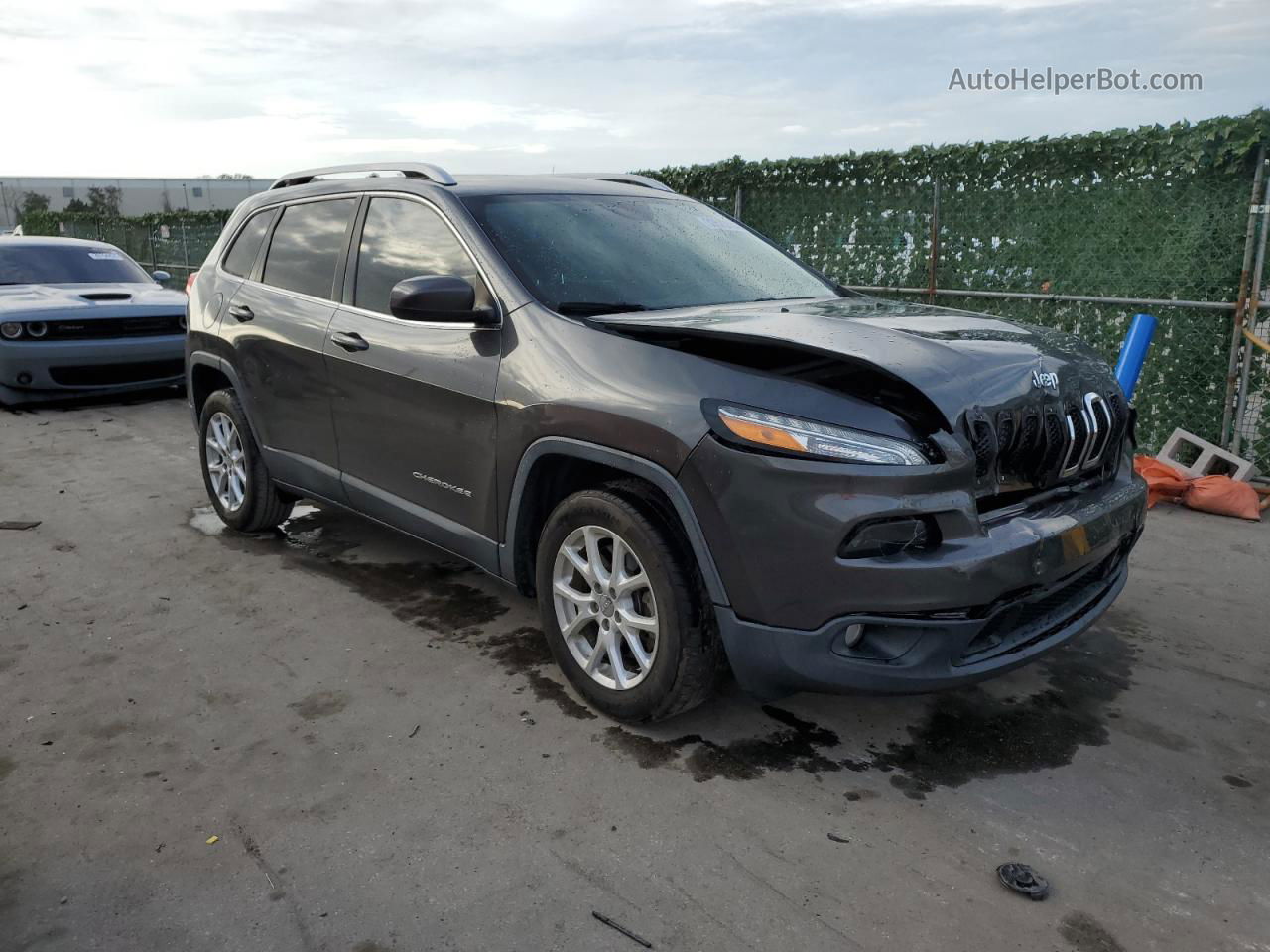 2016 Jeep Cherokee Latitude Charcoal vin: 1C4PJLCB0GW325281