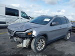 2019 Jeep Cherokee Latitude Fwd Silver vin: 1C4PJLCB0KD134366