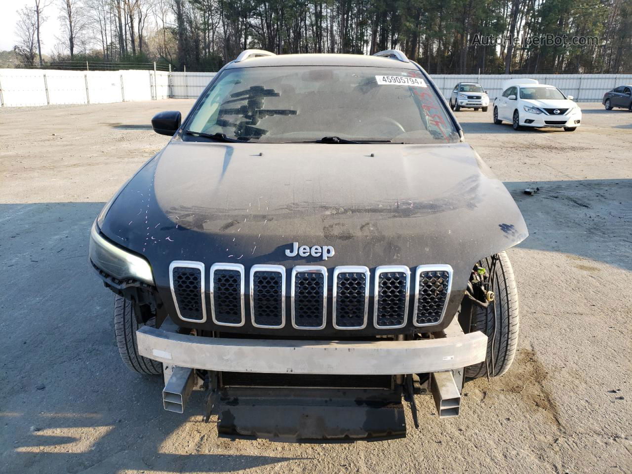 2019 Jeep Cherokee Latitude Black vin: 1C4PJLCB0KD332381