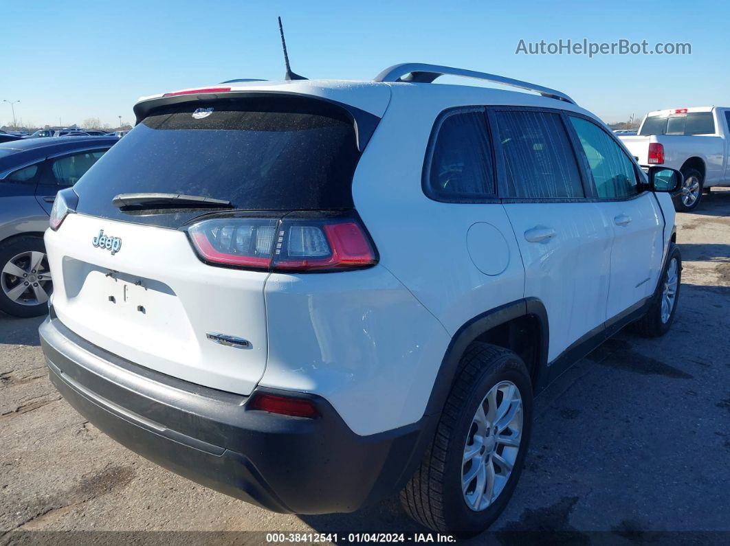 2021 Jeep Cherokee Latitude Fwd White vin: 1C4PJLCB0MD114170