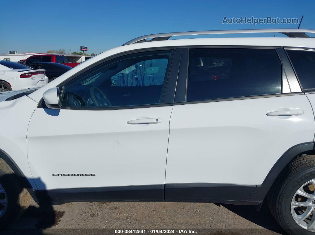 2021 Jeep Cherokee Latitude Fwd White vin: 1C4PJLCB0MD114170