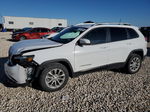 2021 Jeep Cherokee Latitude White vin: 1C4PJLCB0MD169685