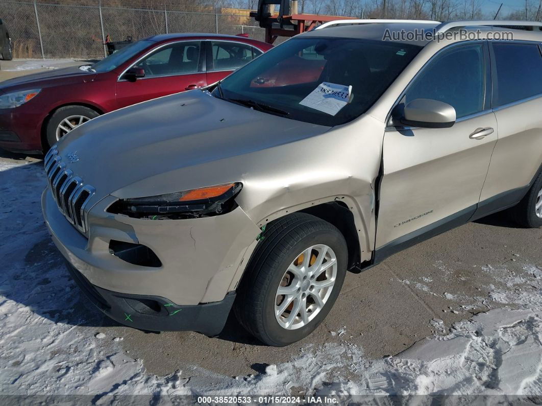 2015 Jeep Cherokee Latitude Tan vin: 1C4PJLCB1FW637768