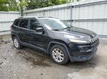 2015 Jeep Cherokee Latitude Black vin: 1C4PJLCB1FW657437