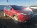 2015 Jeep Cherokee Latitude Maroon vin: 1C4PJLCB1FW657566