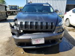 2015 Jeep Cherokee Latitude Gray vin: 1C4PJLCB1FW723467