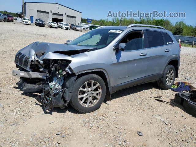 2016 Jeep Cherokee Latitude Gray vin: 1C4PJLCB1GW291500