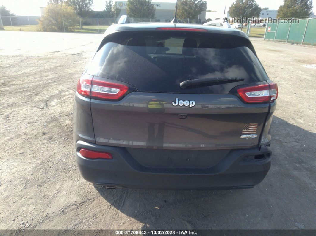 2016 Jeep Cherokee North Gray vin: 1C4PJLCB1GW369676