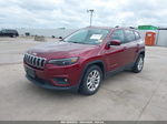 2019 Jeep Cherokee Latitude Fwd Maroon vin: 1C4PJLCB1KD203825