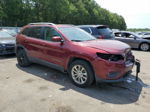 2019 Jeep Cherokee Latitude Red vin: 1C4PJLCB1KD266245