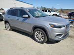 2019 Jeep Cherokee Latitude Silver vin: 1C4PJLCB1KD296927