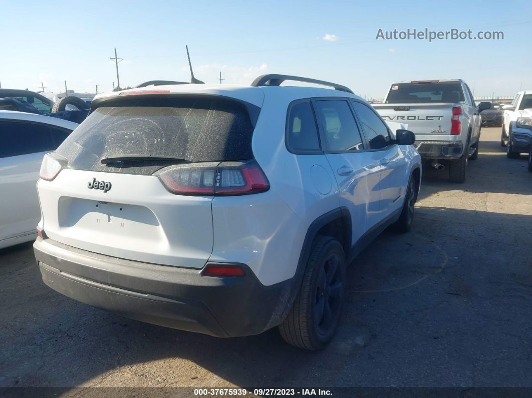 2021 Jeep Cherokee Latitude 4x4 White vin: 1C4PJLCB1MD204220