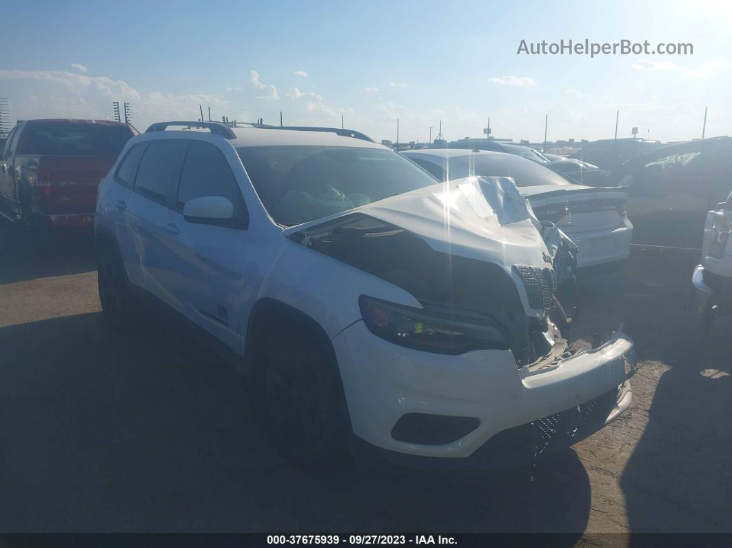 2021 Jeep Cherokee Latitude 4x4 White vin: 1C4PJLCB1MD204220