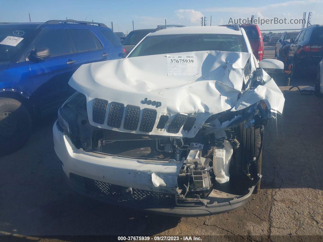 2021 Jeep Cherokee Latitude 4x4 White vin: 1C4PJLCB1MD204220