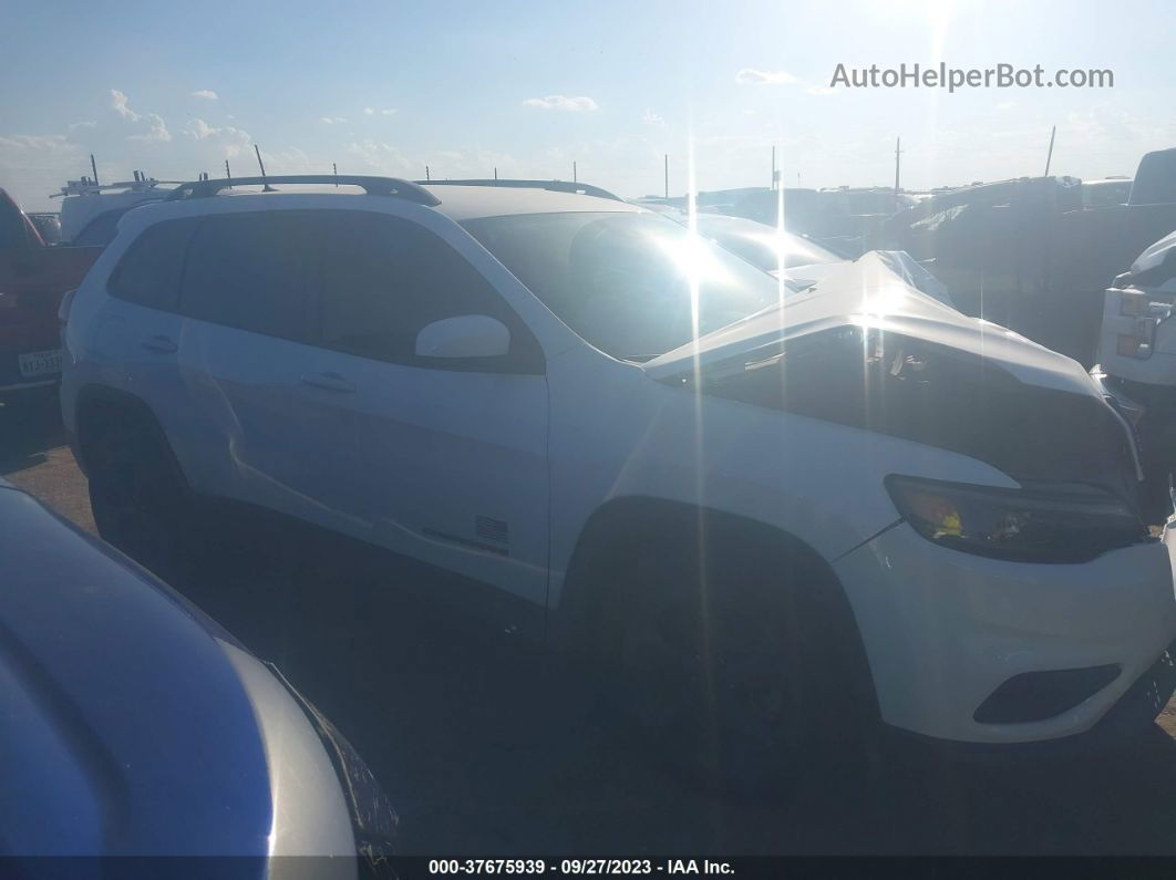 2021 Jeep Cherokee Latitude 4x4 White vin: 1C4PJLCB1MD204220