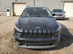 2014 Jeep Cherokee Latitude Черный vin: 1C4PJLCB2EW140016