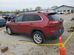 2016 Jeep Cherokee Latitude Красный vin: 1C4PJLCB2GW114020