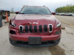 2016 Jeep Cherokee Latitude Red vin: 1C4PJLCB2GW114020