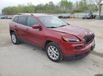 2016 Jeep Cherokee Latitude Red vin: 1C4PJLCB2GW114020