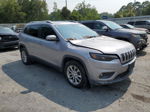 2019 Jeep Cherokee Latitude Silver vin: 1C4PJLCB2KD297441