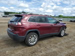 2019 Jeep Cherokee Latitude Maroon vin: 1C4PJLCB2KD406352