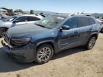 2019 Jeep Cherokee Latitude Blue vin: 1C4PJLCB2KD444406