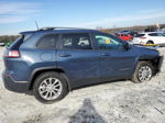 2021 Jeep Cherokee Latitude Blue vin: 1C4PJLCB2MD113389