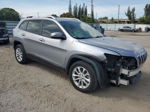 2021 Jeep Cherokee Latitude Серебряный vin: 1C4PJLCB2MD163788