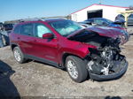 2021 Jeep Cherokee Latitude Fwd Burgundy vin: 1C4PJLCB2MD192224