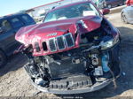 2021 Jeep Cherokee Latitude Fwd Burgundy vin: 1C4PJLCB2MD192224