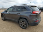 2016 Jeep Cherokee Latitude Gray vin: 1C4PJLCB3GW258918