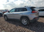 2016 Jeep Cherokee Latitude Silver vin: 1C4PJLCB3GW297072