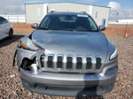 2016 Jeep Cherokee Latitude Silver vin: 1C4PJLCB3GW297072