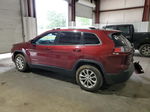 2019 Jeep Cherokee Latitude Maroon vin: 1C4PJLCB3KD205088