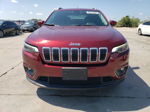 2019 Jeep Cherokee Latitude Red vin: 1C4PJLCB3KD290336