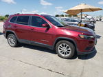 2019 Jeep Cherokee Latitude Red vin: 1C4PJLCB3KD290336