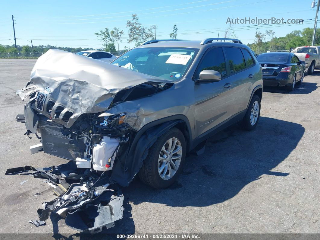 2021 Jeep Cherokee Latitude Fwd Brown vin: 1C4PJLCB3MD130492