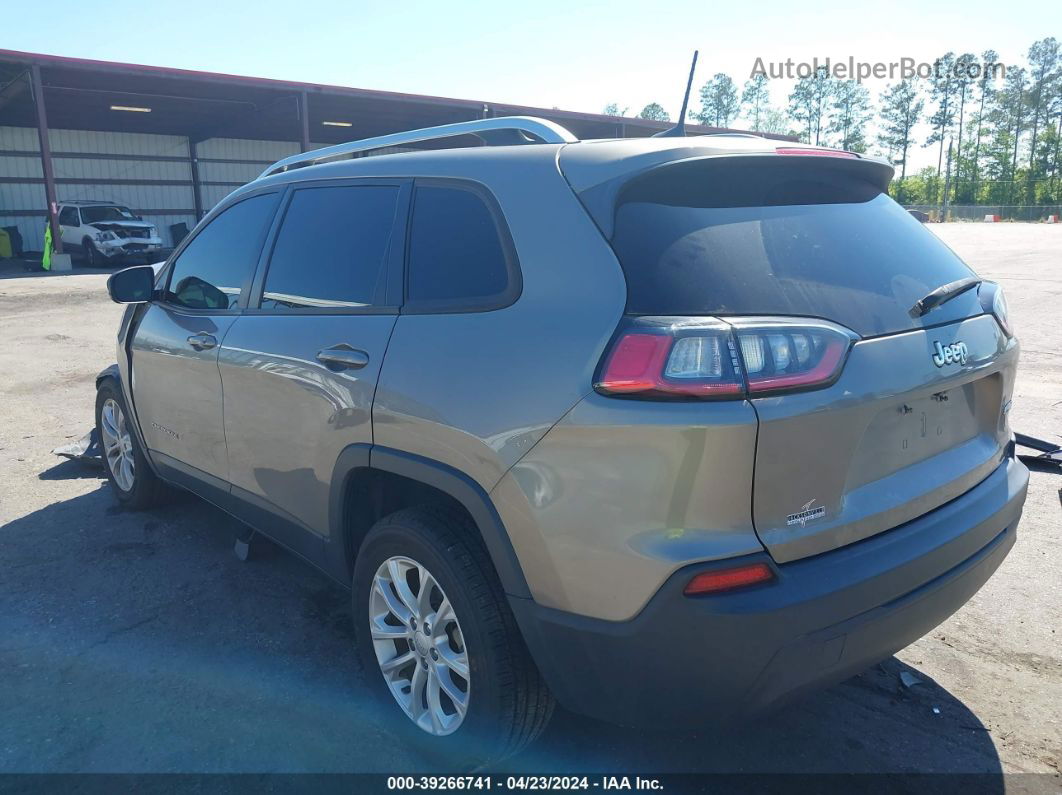 2021 Jeep Cherokee Latitude Fwd Brown vin: 1C4PJLCB3MD130492