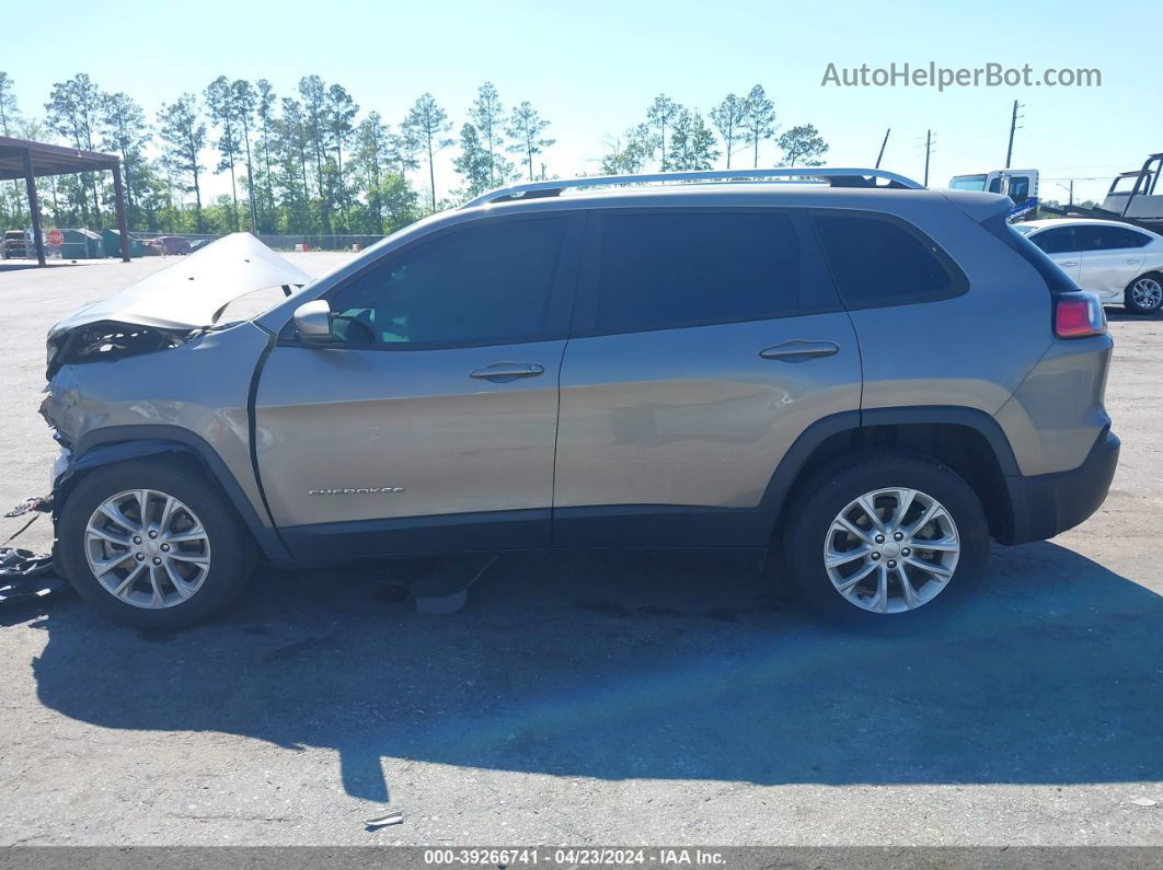 2021 Jeep Cherokee Latitude Fwd Коричневый vin: 1C4PJLCB3MD130492