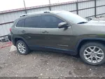 2014 Jeep Cherokee Latitude Green vin: 1C4PJLCB4EW261694