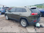 2014 Jeep Cherokee Latitude Green vin: 1C4PJLCB4EW261694