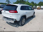 2015 Jeep Cherokee Latitude Белый vin: 1C4PJLCB4FW628899