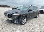 2015 Jeep Cherokee Latitude Черный vin: 1C4PJLCB4FW694188