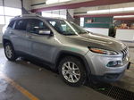 2016 Jeep Cherokee Latitude Silver vin: 1C4PJLCB4GW274724