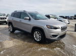 2019 Jeep Cherokee Latitude Серебряный vin: 1C4PJLCB4KD143376