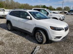 2019 Jeep Cherokee Latitude White vin: 1C4PJLCB4KD203561