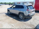 2019 Jeep Cherokee Latitude Fwd Silver vin: 1C4PJLCB4KD247334