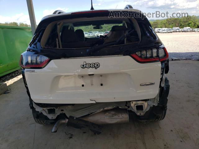 2019 Jeep Cherokee Latitude White vin: 1C4PJLCB4KD325949